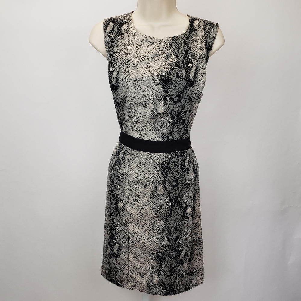 WGB by Walter Baker snakeskin sleeveless dress size small